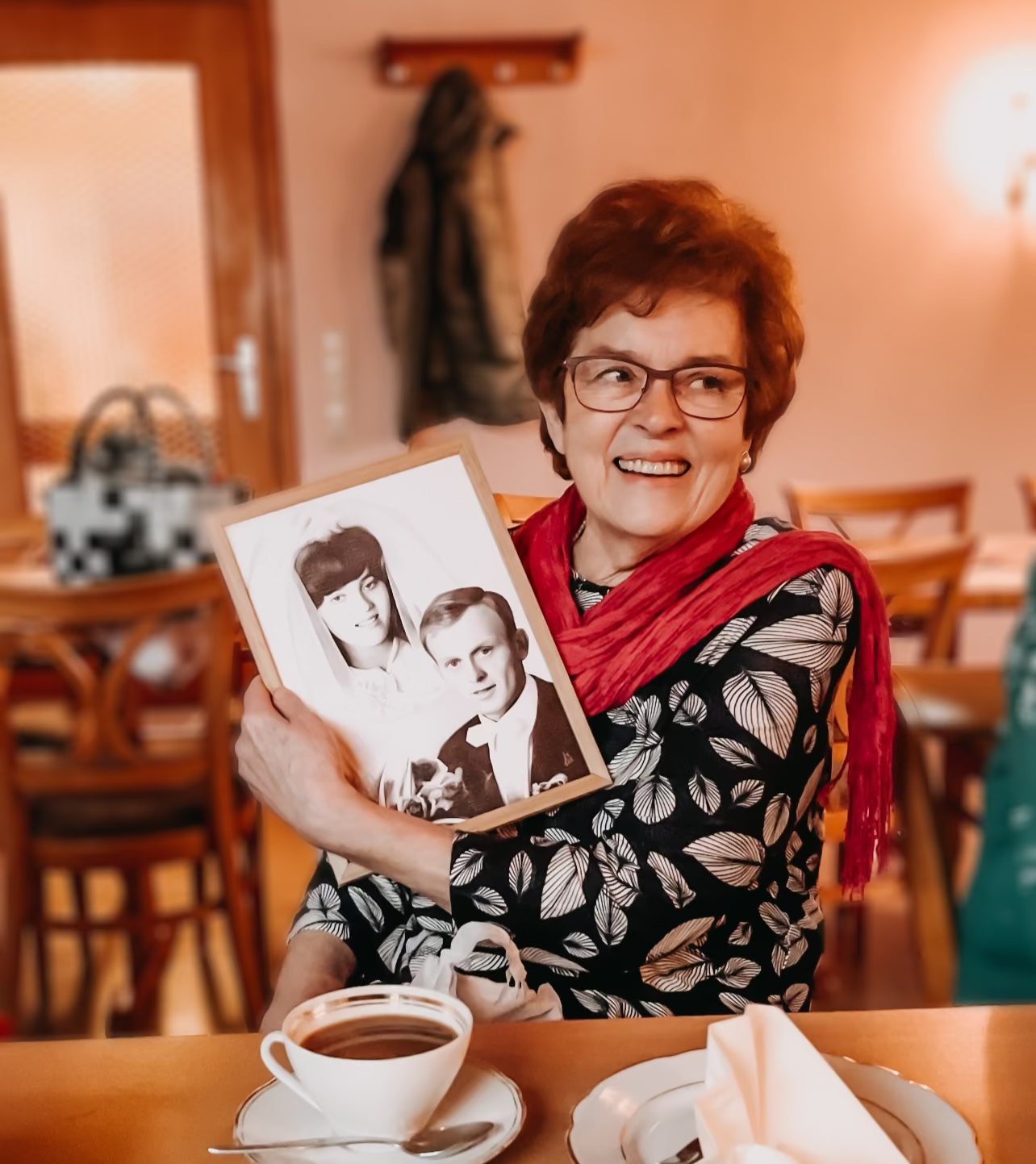 Portraitzeichnung nach Foto